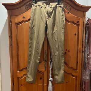 Lululemon men’s 5 pocket pants/trousers in khaki